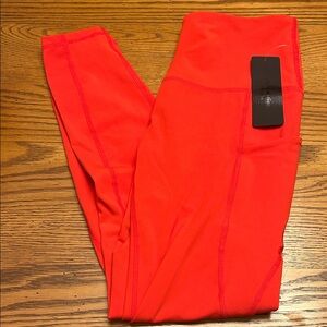 Women's Vibrant Red Leggings